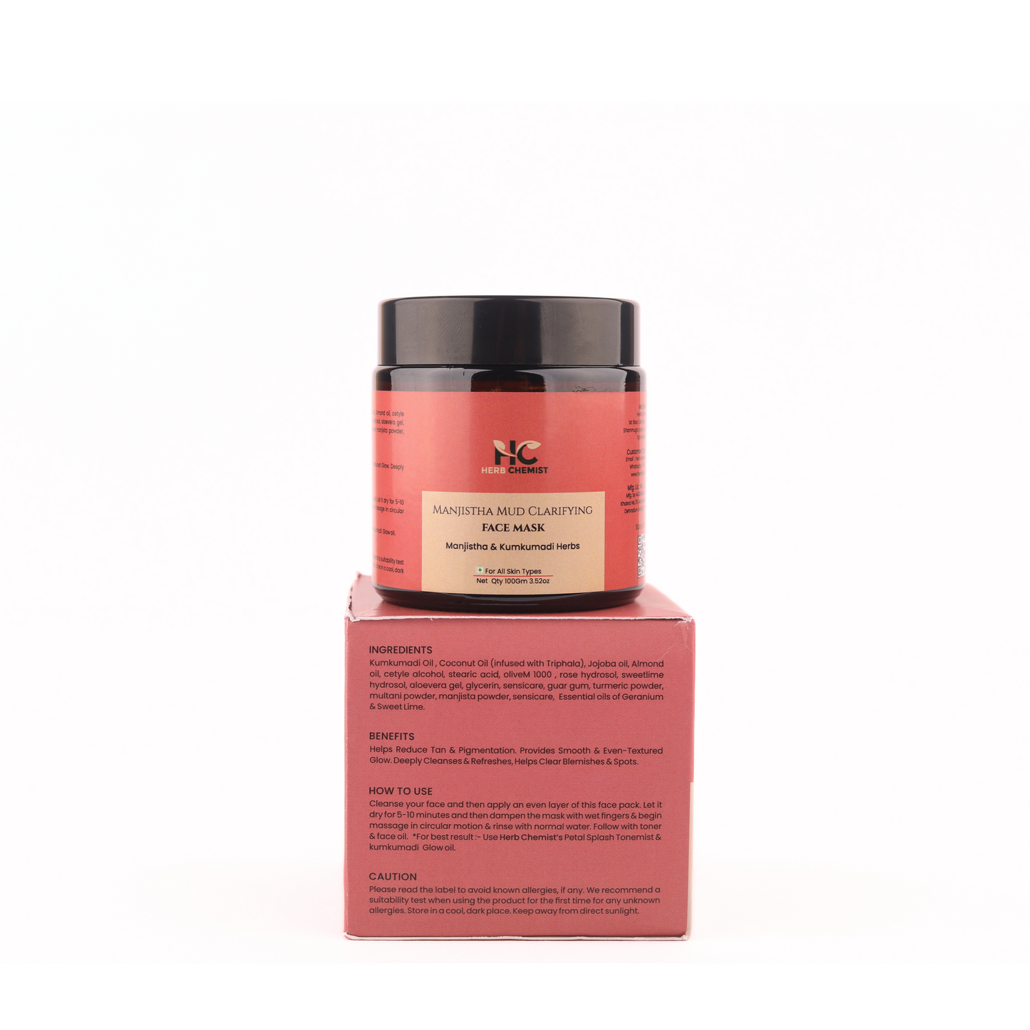 Manjistha Mud Face Mask